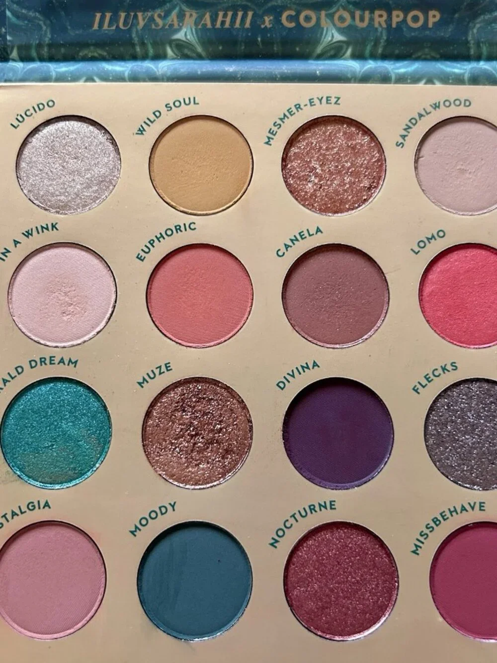 Colourpop THROUGH MY EYES Palette NIB